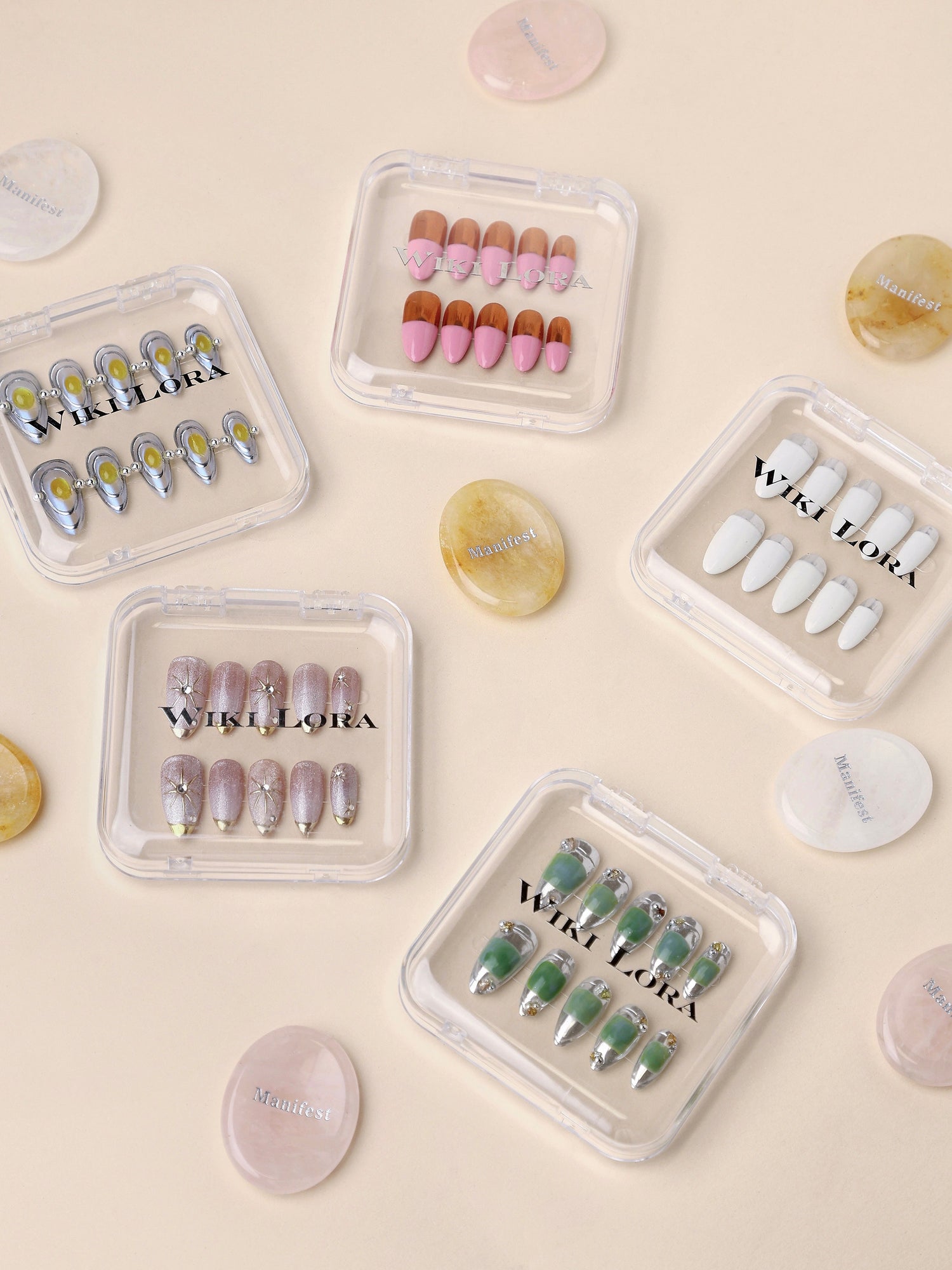 EXTRA SHORT PRESS-ON NAILS